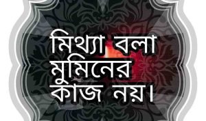 মিথ্যাবাদী নিয়ে স্ট্যাটাস
