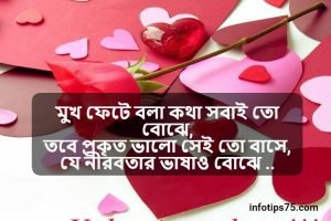 ভালোবাসা জানানোর স্ট্যাটাস 
