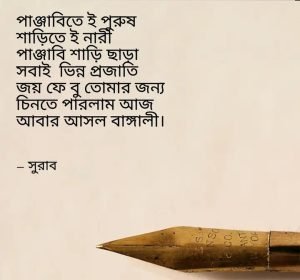পাঞ্জাবি নিয়ে স্ট্যাটাস