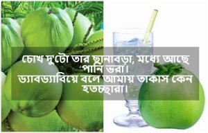 ডাব নিয়ে মজার স্ট্যাটাস