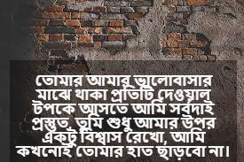 দেয়াল নিয়ে ক্যাপশন