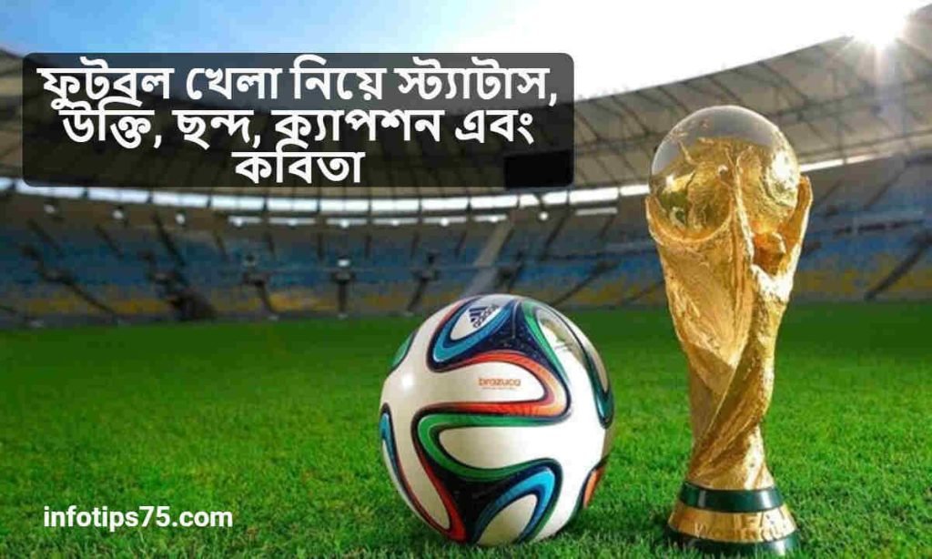 ফুটবল খেলা নিয়ে স্ট্যাটাস
