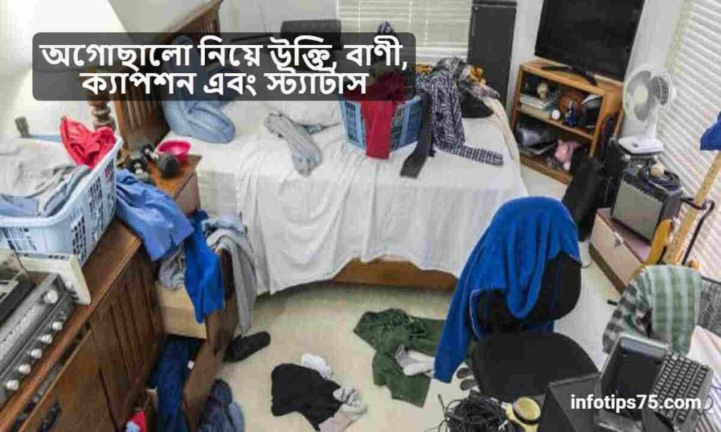 অগোছালো নিয়ে উক্তি