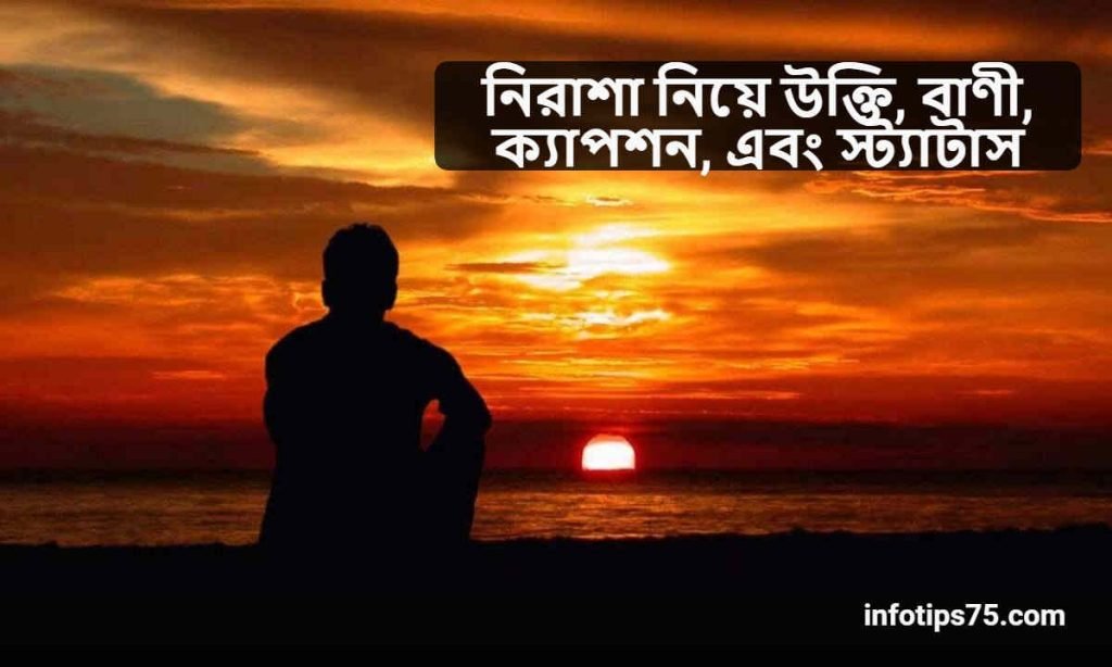 নিরাশা নিয়ে উক্তি