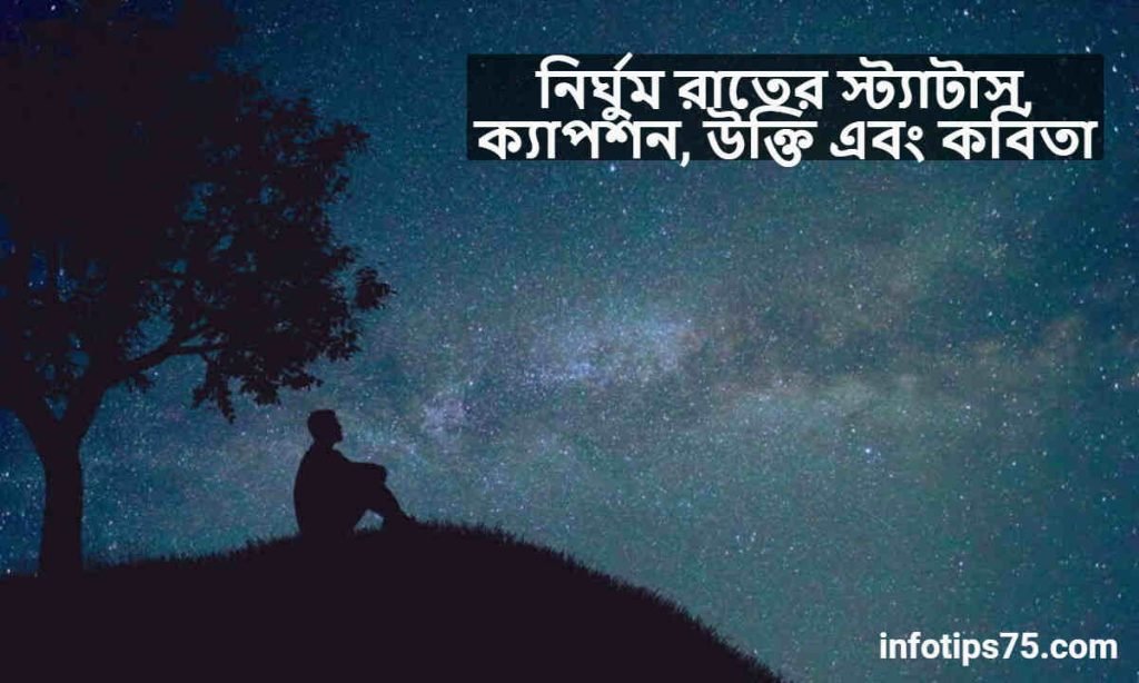 নির্ঘুম রাতের স্ট্যাটাস
