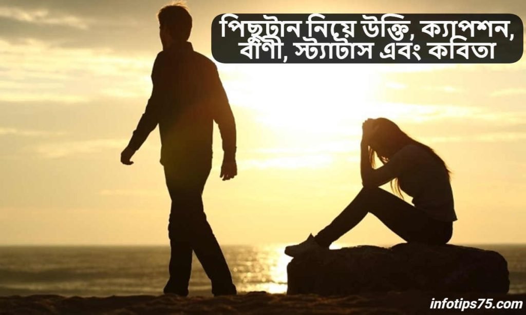 পিছুটান নিয়ে উক্তি