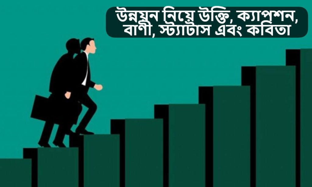 উন্নয়ন নিয়ে উক্তি